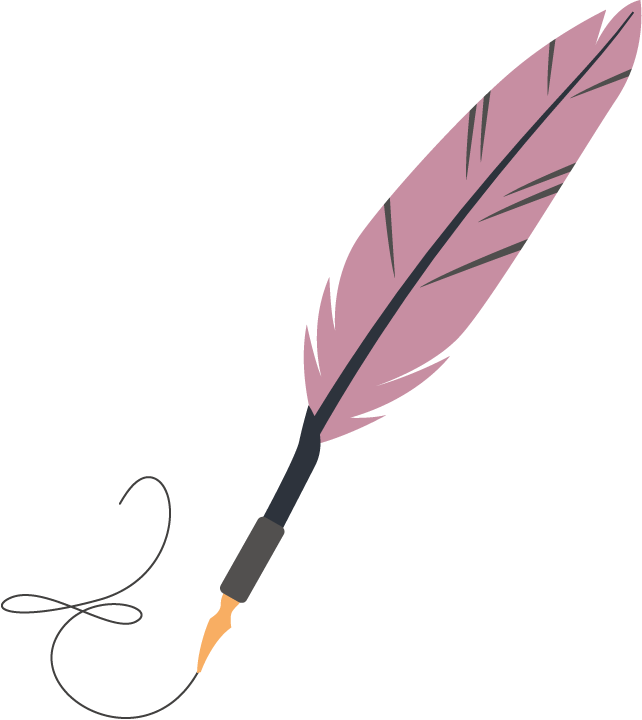 Feather Pen - Feather (642x720), Png Download