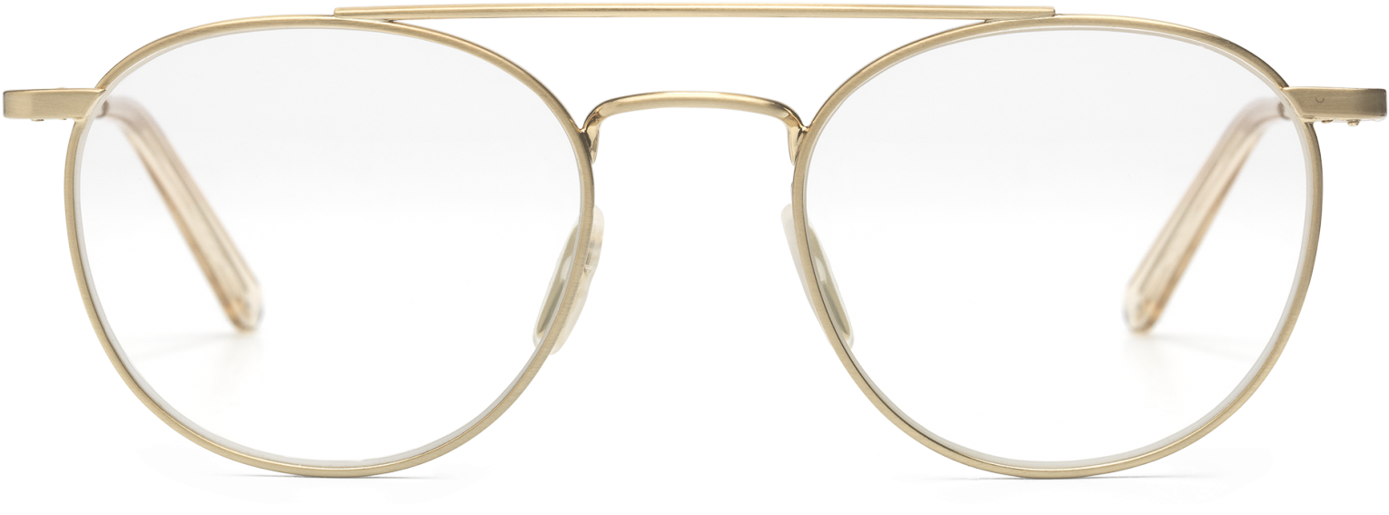 Ace & Tate Keith Satin Gold Eye Frames, Womens Glasses, - Ace And Tate Keith Satin Gold (1696x820), Png Download