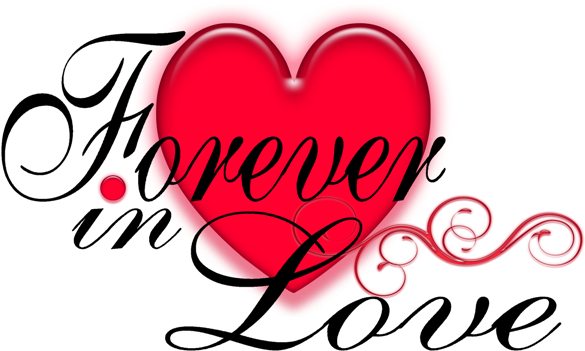 Love Png, Love Valentines, Valentine Picture, Valentine - Love Forever Png Text (600x377), Png Download