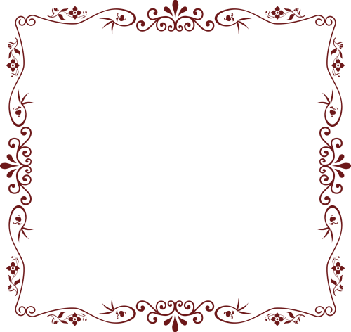 Frame Vintage Png (500x472), Png Download