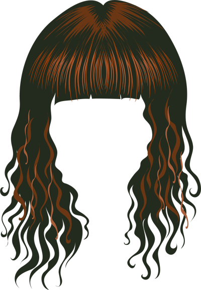 Download Hair Cartoon Clipart - Wig Clipart PNG Image with No Background -  