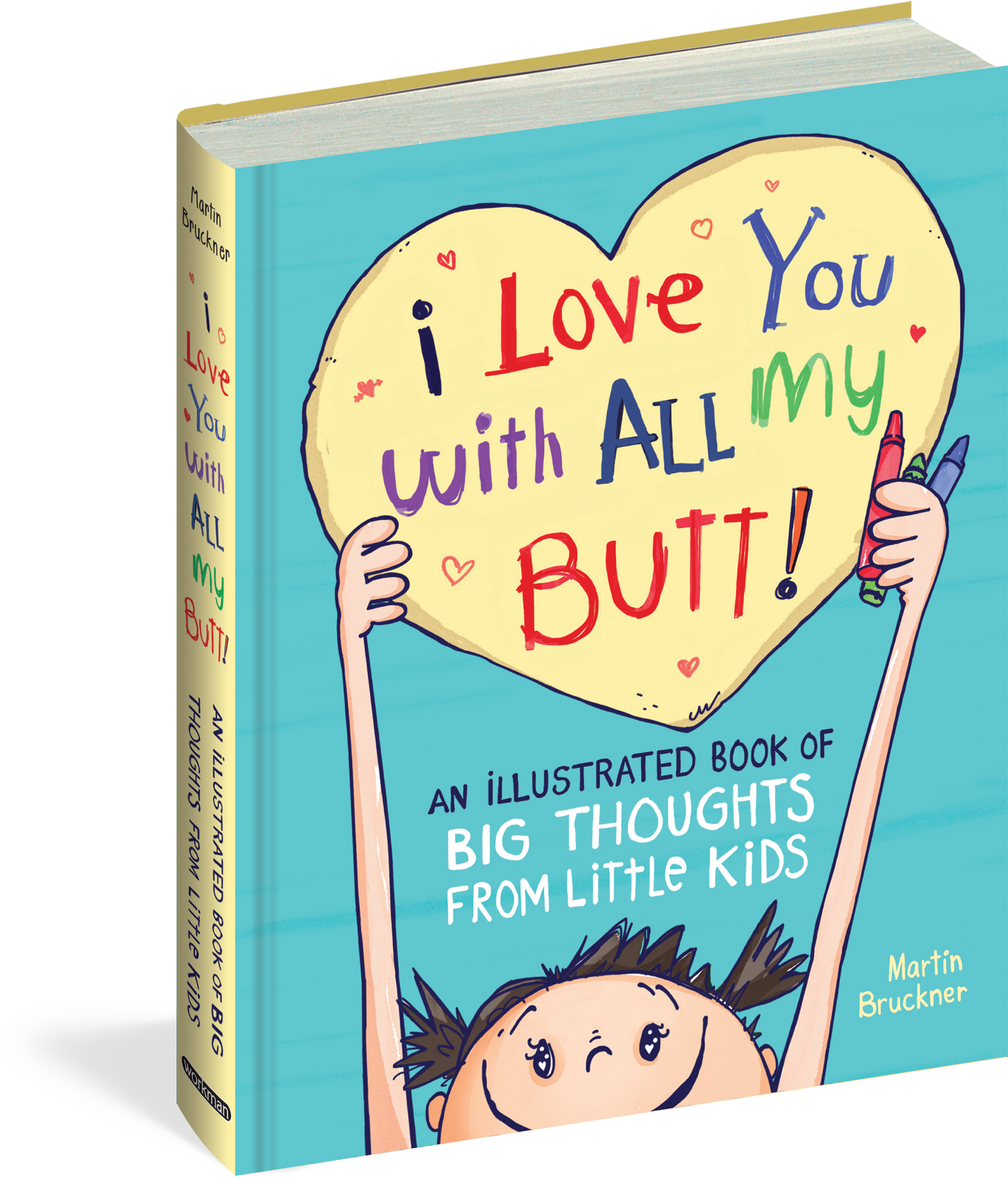 I Love You With All My Butt - Cartoon (2025x2400), Png Download