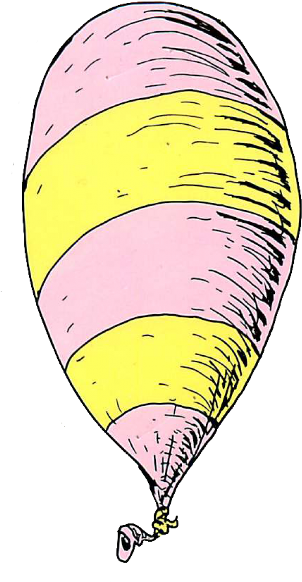 Free Printable Dr - Dr Seuss Oh The Places You Ll Go Balloon - Free ...