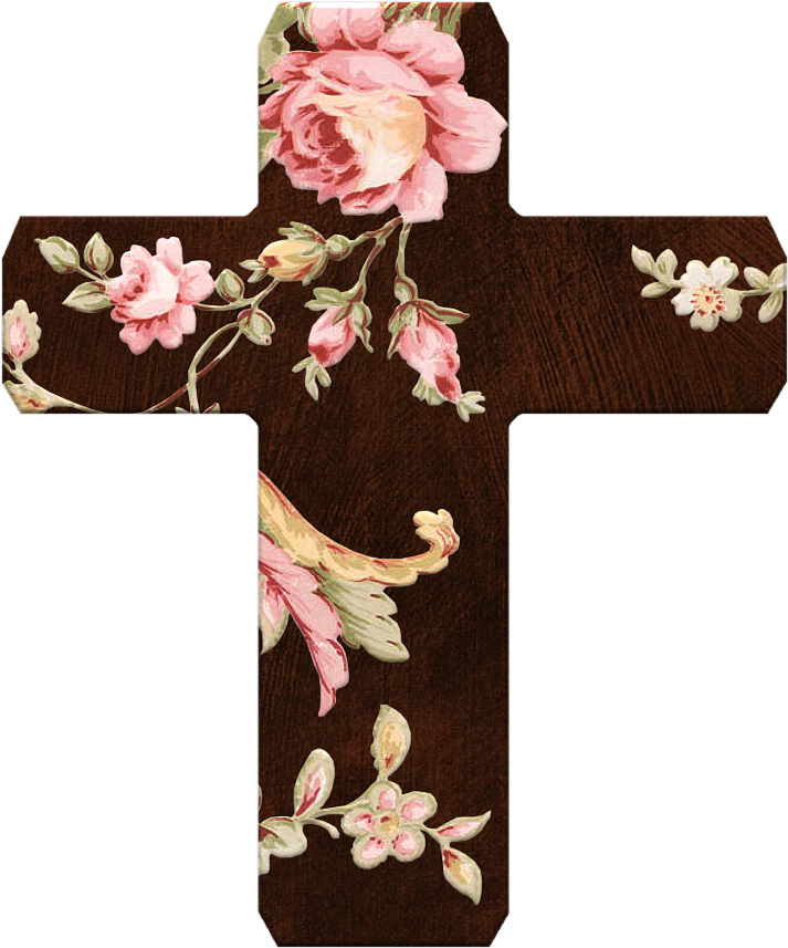 Free Png Psd Psp Tubes From Pewter7 - Christian Pink Cross Png (750x900), Png Download