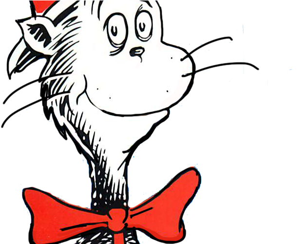 Dr Seuss Clipart Dr Seuss - El Gato Ensombrerado (885x500), Png Download