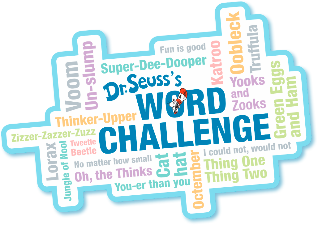 Dr Seuss Clipart Powerpoint - One Word Dr Seuss (1028x728), Png Download