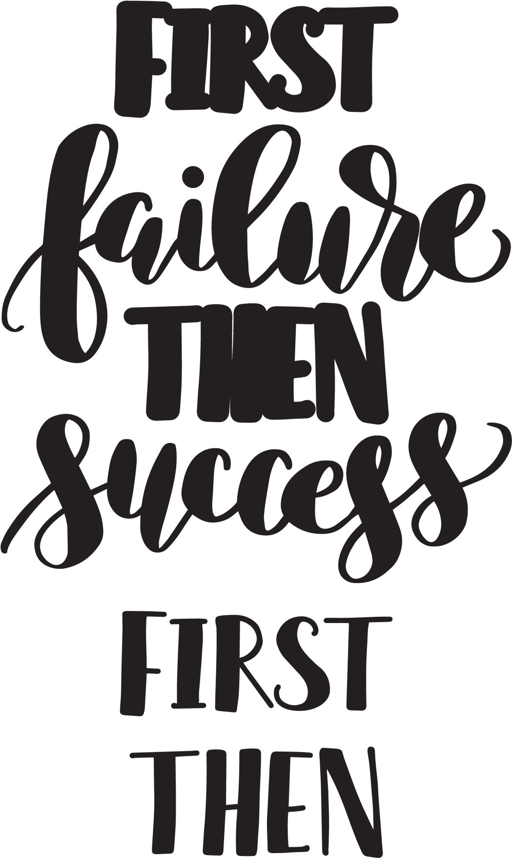 Download Hand Lettered Success Free Svg Cut File Print Scalable Vector Graphics Png Image With No Background Pngkey Com