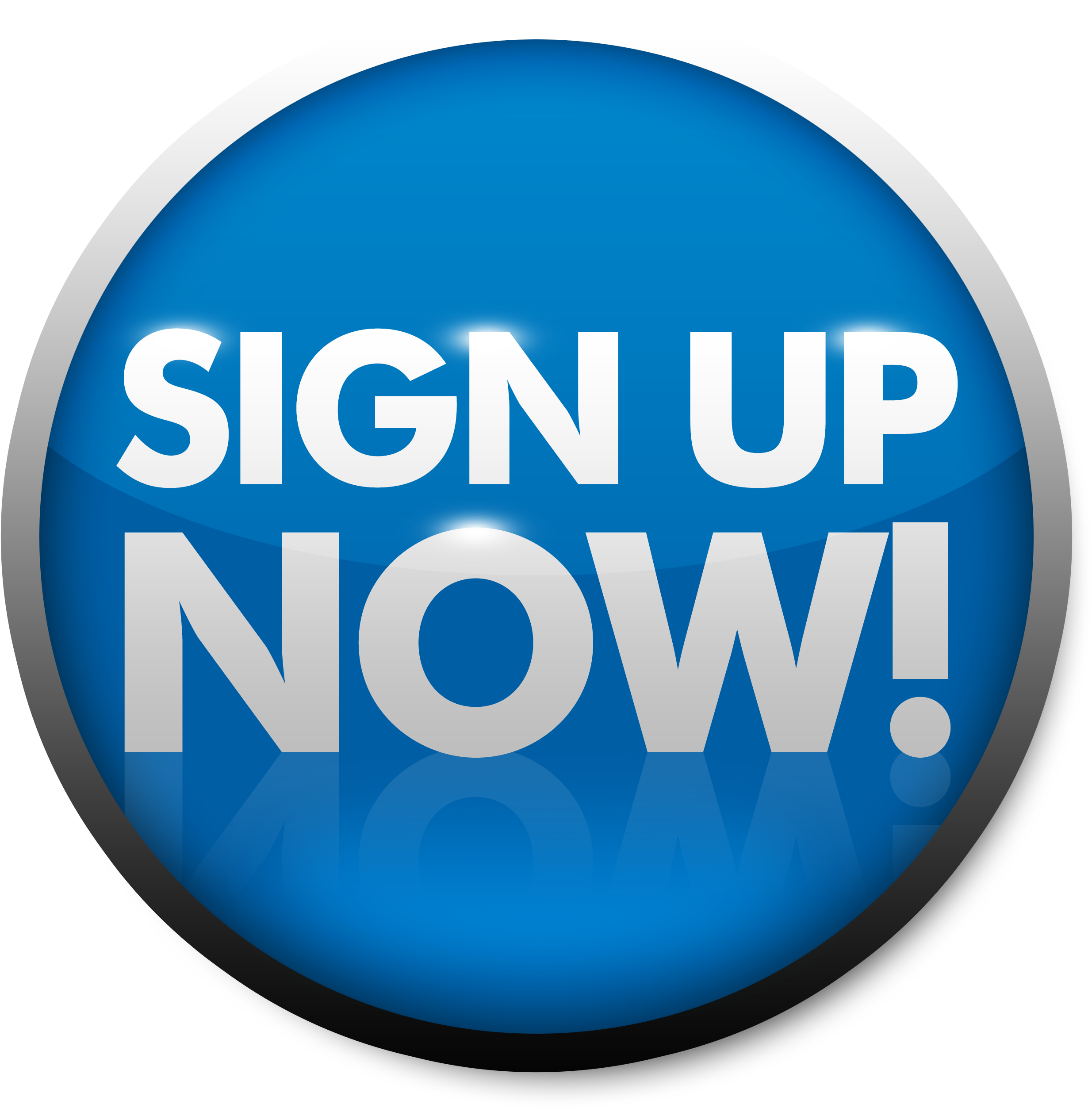 Sign - Sign Up Now Button (3000x3000), Png Download