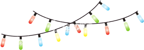 Christmas Lights Clipart Png - Christmas Day (550x471), Png Download