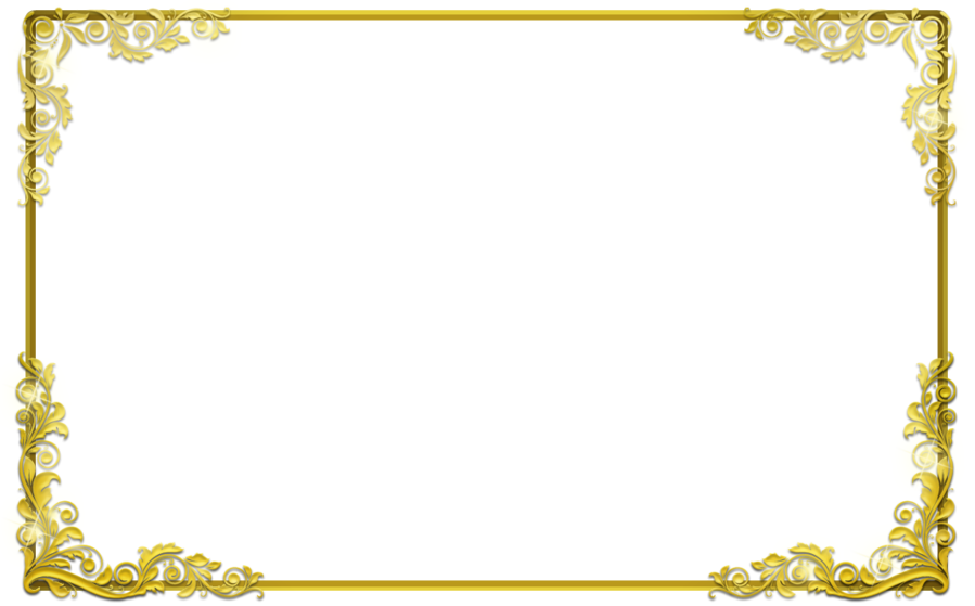 Background Frame Png Clipart Borders And Frames Clip - Gold Certificate Border Png (899x559), Png Download