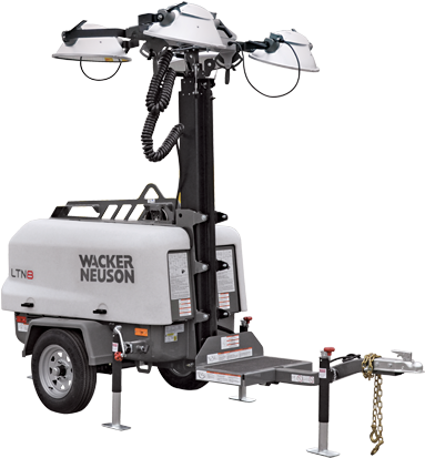 Light Tower, Towable, Flood Light - Electric Generator (700x466), Png Download