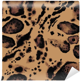 Seamless Leopard Painted Print - Painting (400x400), Png Download