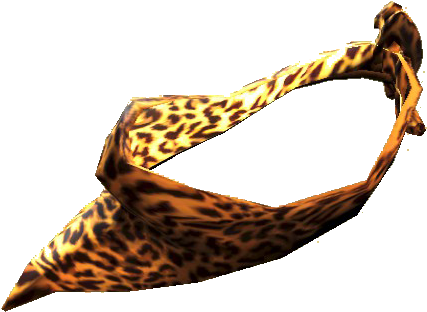 Leopard Print Bandana - Wiki (491x369), Png Download