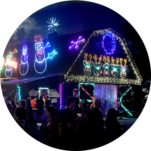 Snake And Jake's Christmas Club Barn - Barn (537x515), Png Download