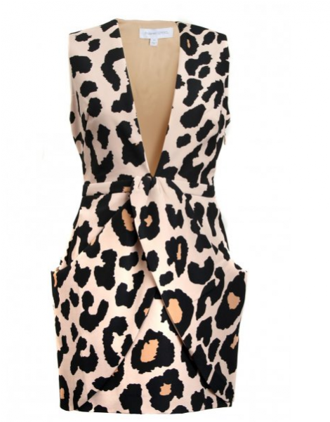 Alesha Dixon Dress Finders Keepers Paperships Dress - Animal Print Dress Png (600x600), Png Download