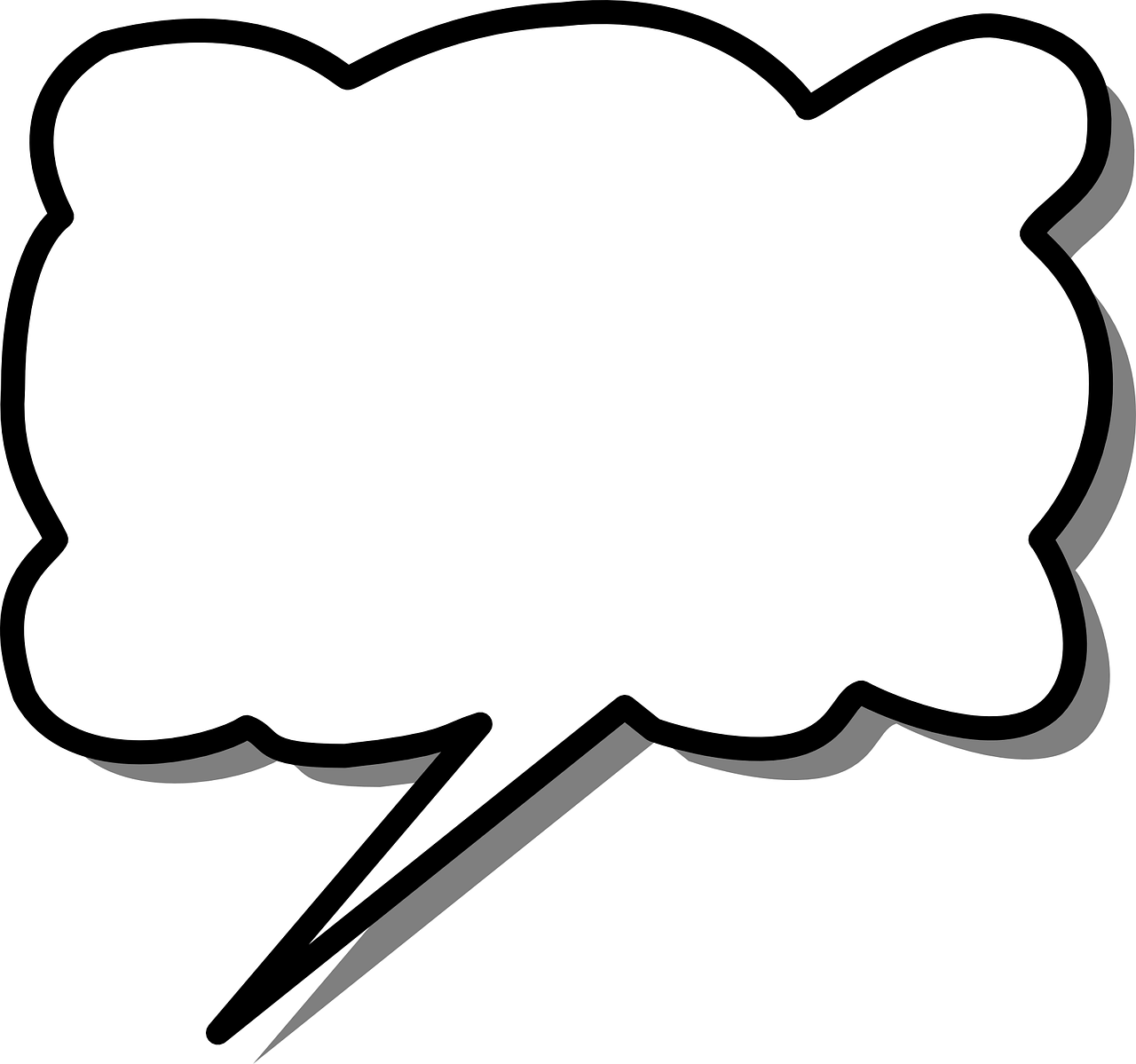 A Chat With Some Charlotte Mason Soiréers - Speech Balloon (1280x1199), Png Download