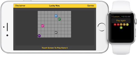 Luckynos - Lucky Number (613x302), Png Download
