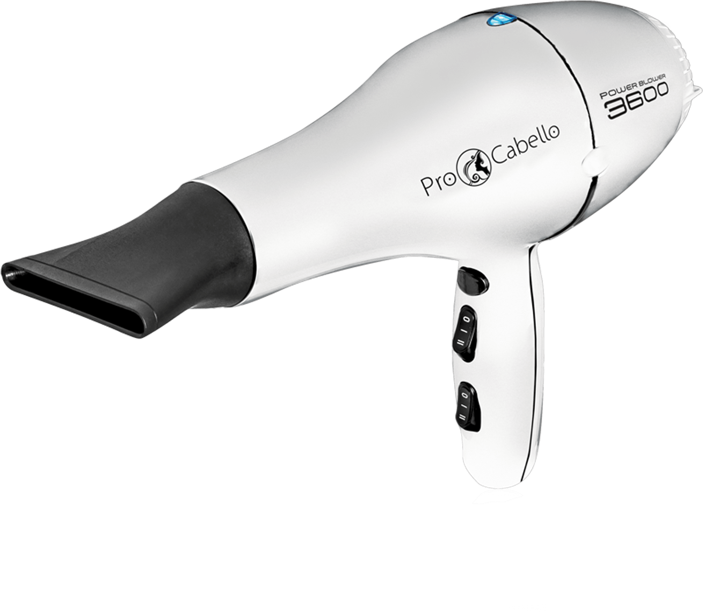 Procabello Power Blower 3600 Hair Dryer - Procabello Professional Hair Blow Dryer (white) (1500x1500), Png Download
