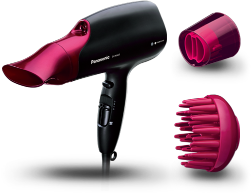 Colours - - Panasonic Nanoe Eh Na65 Hair Dryer (561x455), Png Download