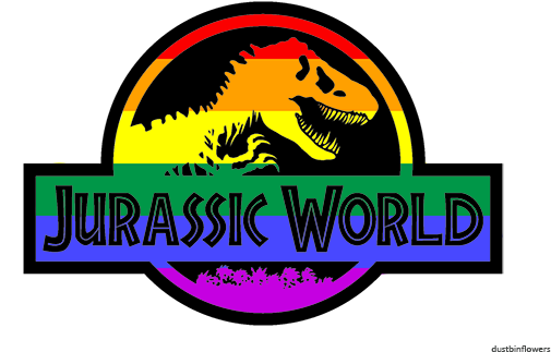 I Love Dinosaurs And Jurassic World Chris Pratt - Jurassic Park Logo Png (540x346), Png Download