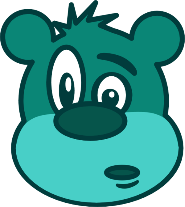 Teddy Clipart Face - Bear Clip Art (600x670), Png Download