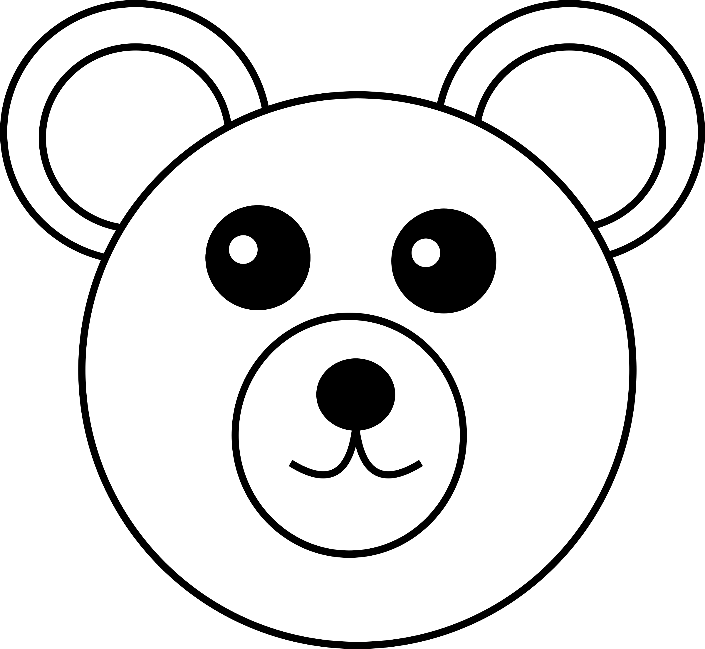 This Free Icons Png Design Of Little Bear (2400x2211), Png Download