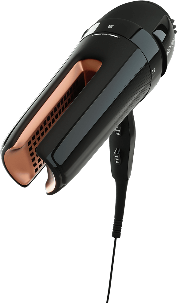 Delivering Traditional Forward Motion Airflow For Close - Hair Dryer (576x984), Png Download