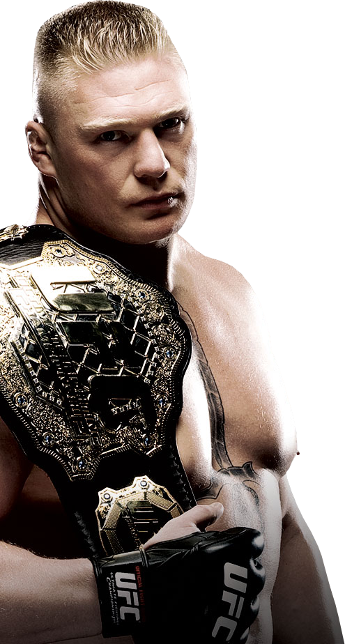 Brock Lesnar Png Image Background - Ufc: 100 - Making History (495x924), Png Download