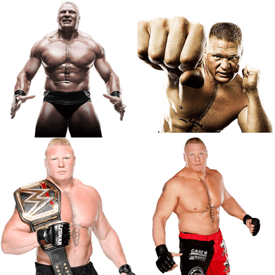 Brock Lesnar - Brock Lesnar Ufc Png (400x400), Png Download