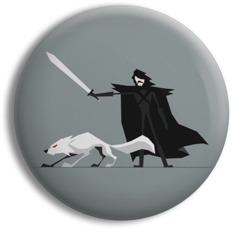 Jon Snow - 8 Bit Fantasy Characters (580x569), Png Download