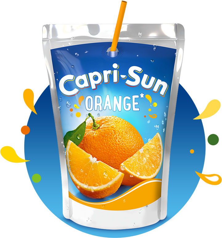 Orange - Capri Sun Orange (768x775), Png Download