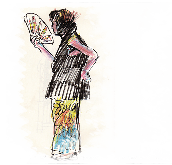 Every Time He Draws He Feels Like A Foreigner In His - Sketch (562x538), Png Download