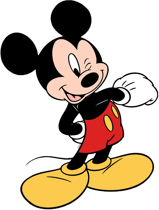 Mickey Mouse Clip Art 3 - Mickey Mouse Clipart Png (543x715), Png Download