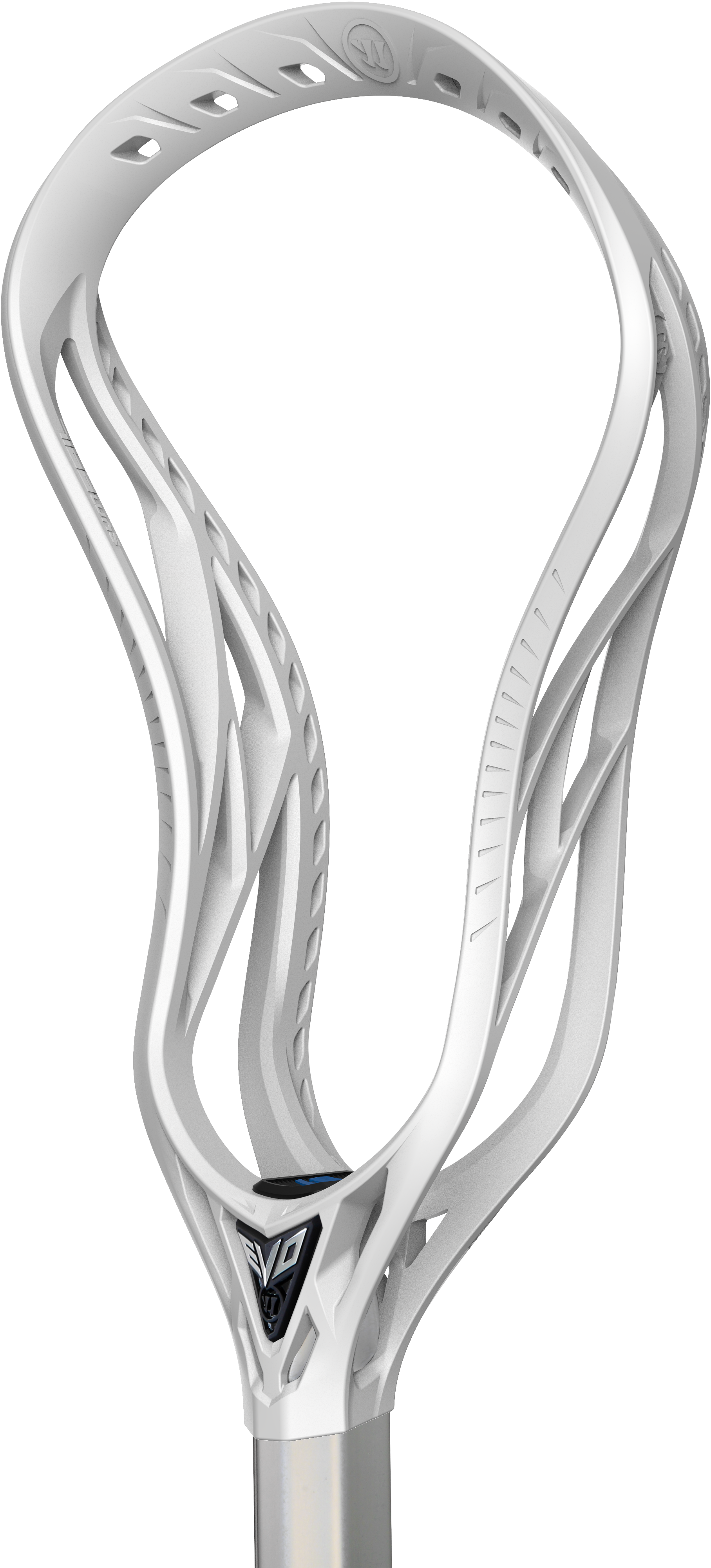 Head Rattle Has Plagued Offensive Players Who Shoot - Warrior Evo 5 Unstrung Lacrosse Sticks, Titanium Grey (1968x4125), Png Download