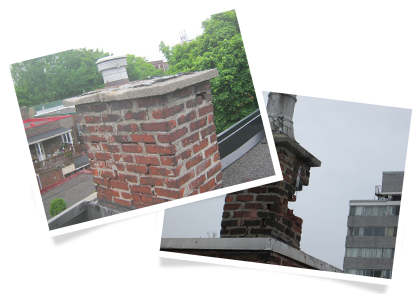 Degraded Mortar Joints - Refection Cheminée Exterieure (460x300), Png Download