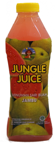 Jungle Juice Guava 1 Lt - Plastic Bottle (500x500), Png Download