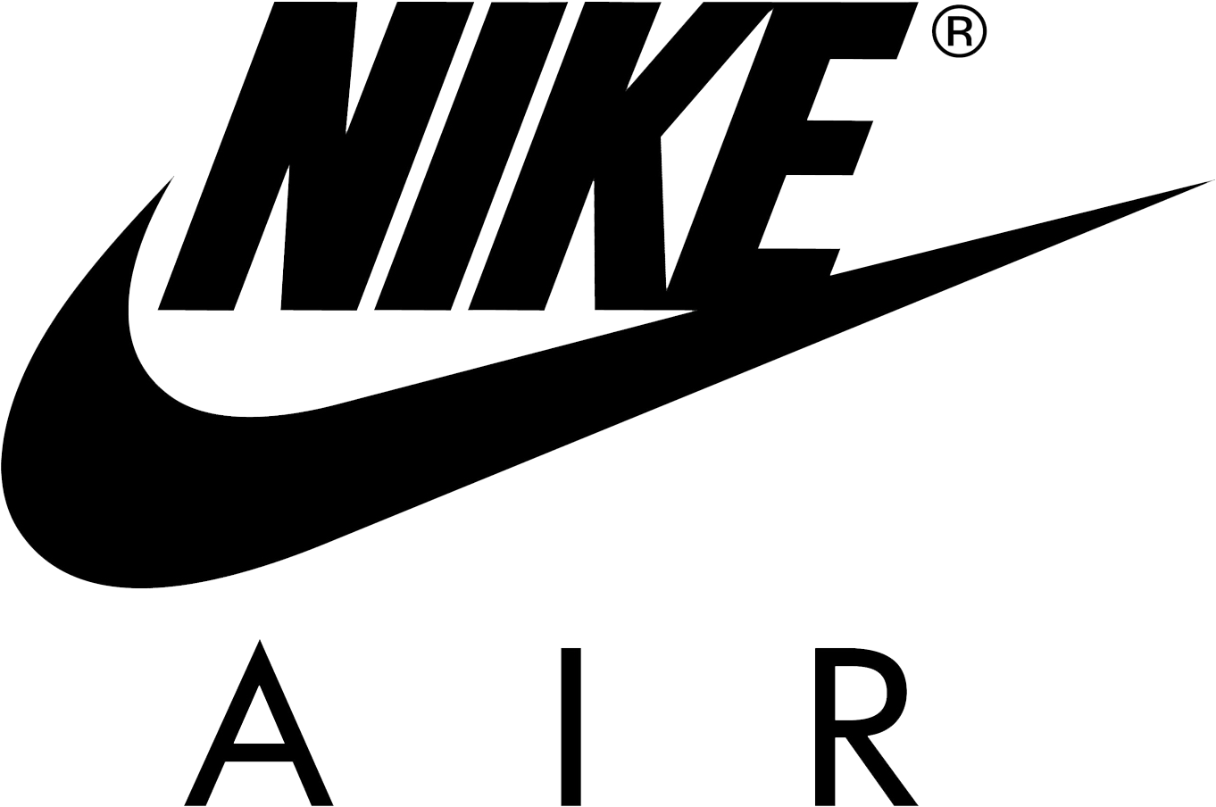 Nike Air Logo Png (1956x1397), Png Download