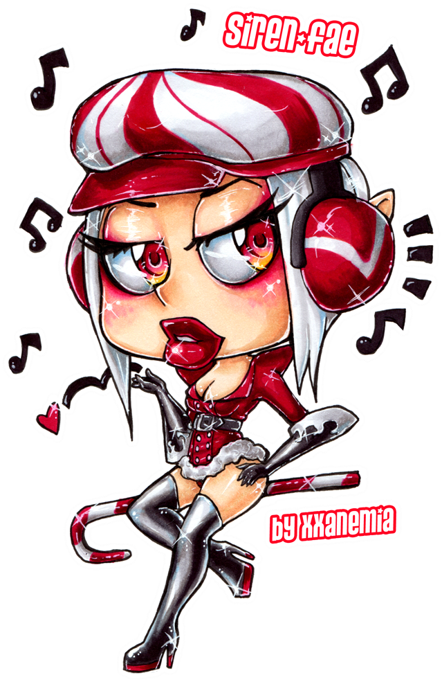 Siren Fae 9 By Xxanemia - Cartoon (650x1000), Png Download