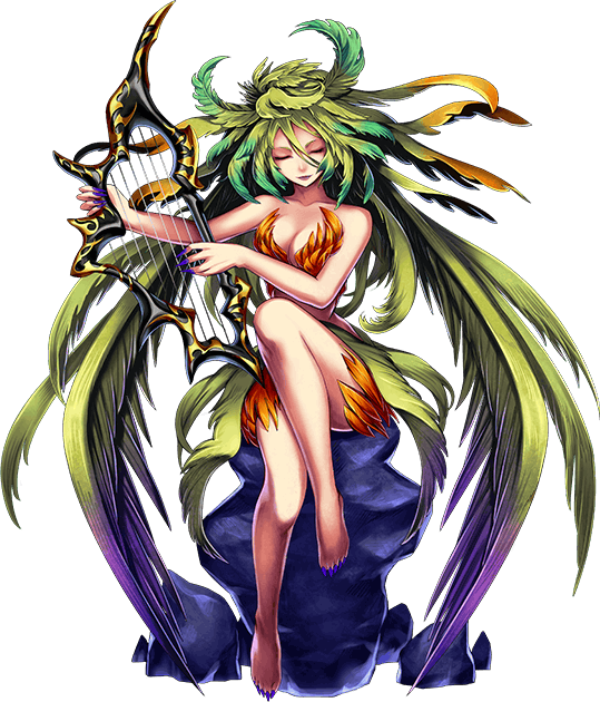 Ffbe Siren Artwork - Final Fantasy Exvius Siren (539x630), Png Download