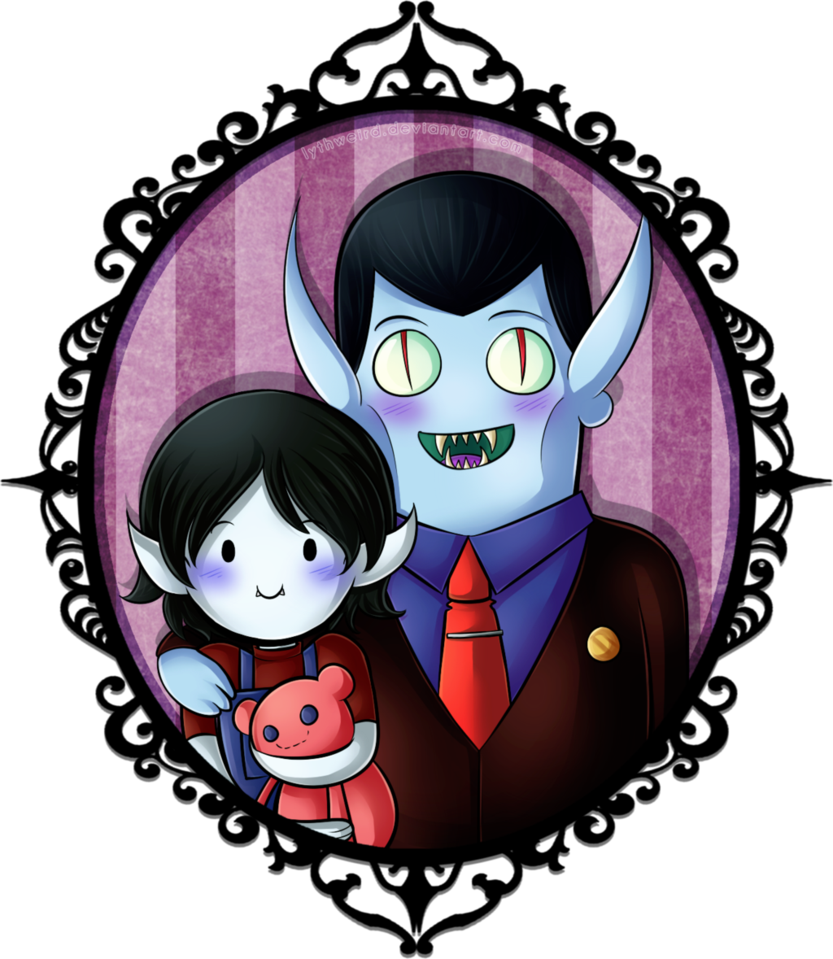 Family Portrait - Marceline Family (833x959), Png Download