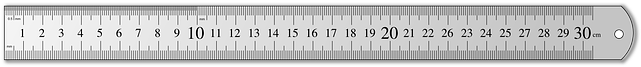 Ruler Png Transparent - Centimetre (640x320), Png Download