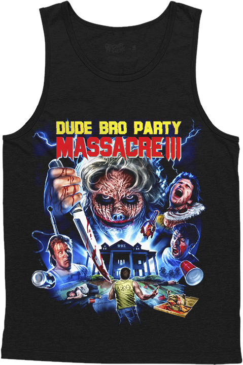 Tanktop 45a070c6 Dd3b 451a B201 D19cf5010643 V=1529527902 - Dude Bro Party Massacre 3 (828x758), Png Download