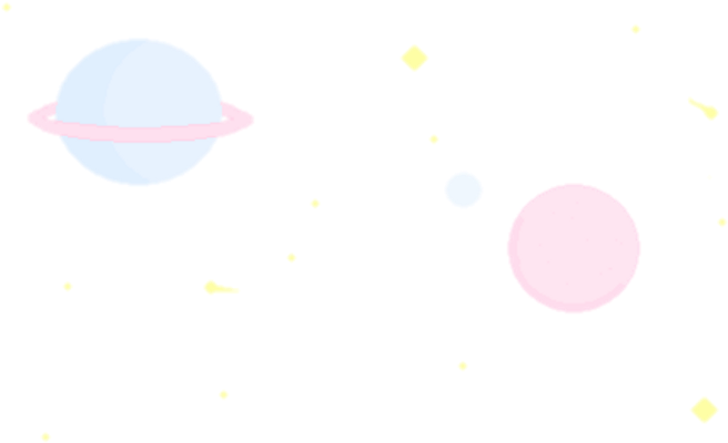 Planets Space Stars Constellation Cute Galaxy Kawaii - Kawaii Cute Stars Png (1024x1024), Png Download