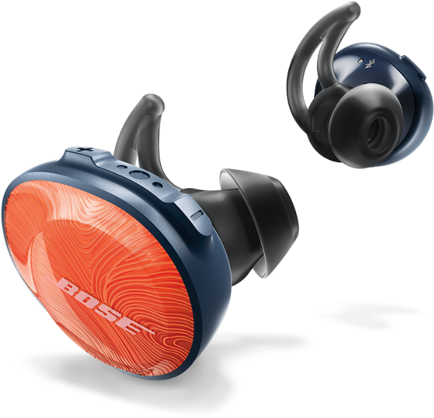 Meet Soundsport Free Headphones, The First Truly Wireless - Bose Soundsport Free Wireless Headphones - Black (1000x851), Png Download