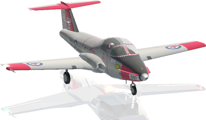 Canadair Cl 41/ct 114 Tutor/tebuan - Jet Aircraft (800x450), Png Download