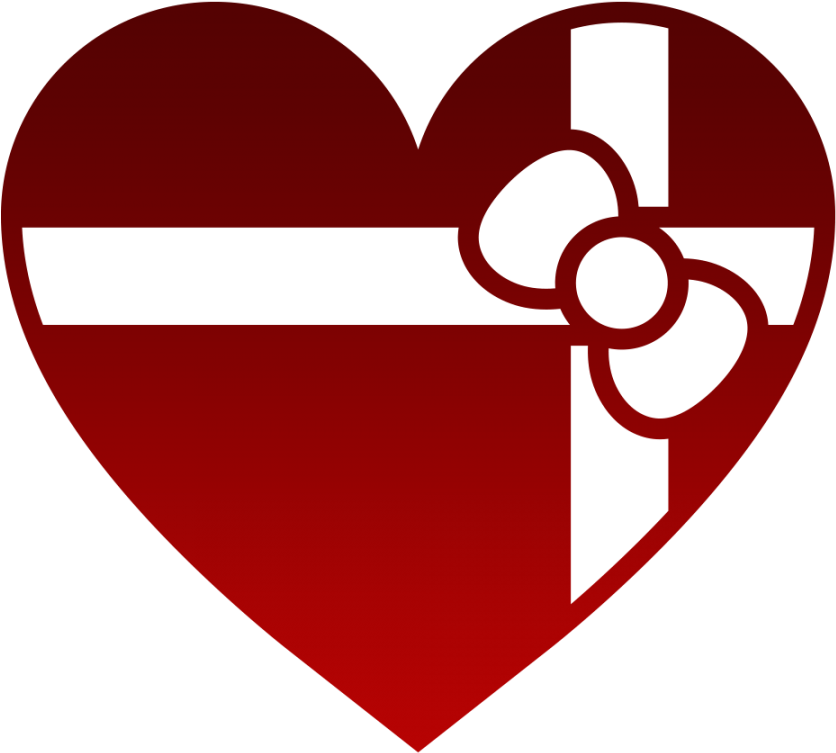 Free Download High Quality Gift Heart Png Transparent - Vector Graphics (900x900), Png Download