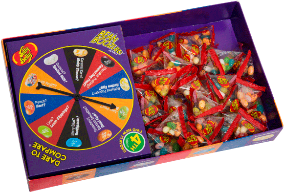 Bean Boozled Big Spinner - Jelly Belly Beanboozled 357g (600x600), Png Download