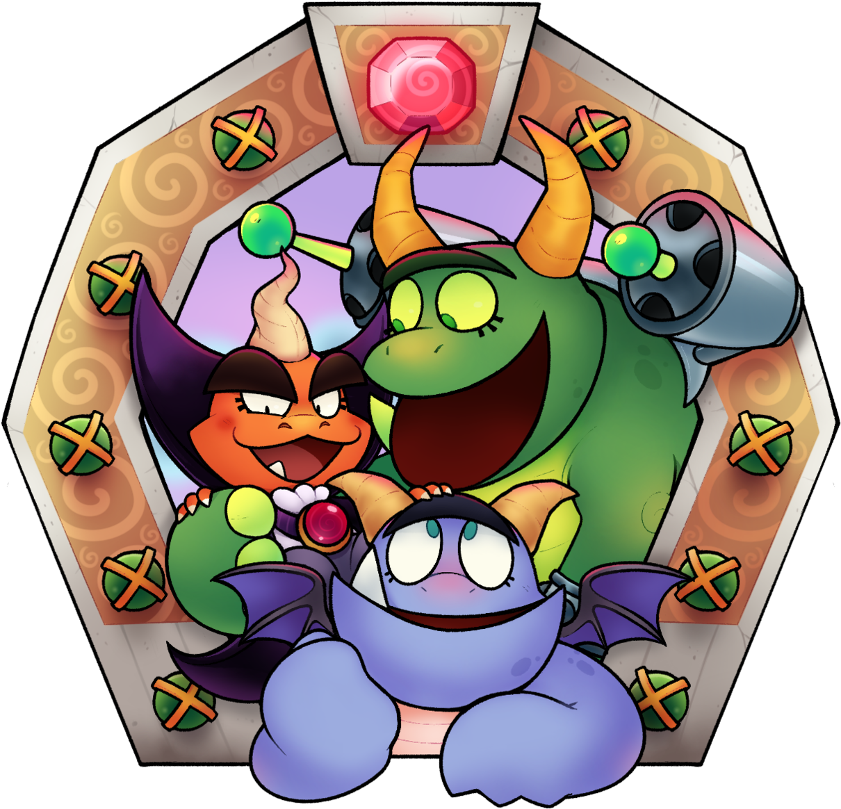 Cartoon (1280x1265), Png Download