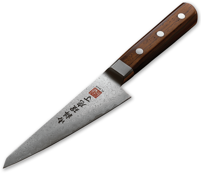 Ultra-chef Honesuki - Al Mar Am-uc5 Ultra-chef's Honesuki, Cocobolo Handle, (700x700), Png Download