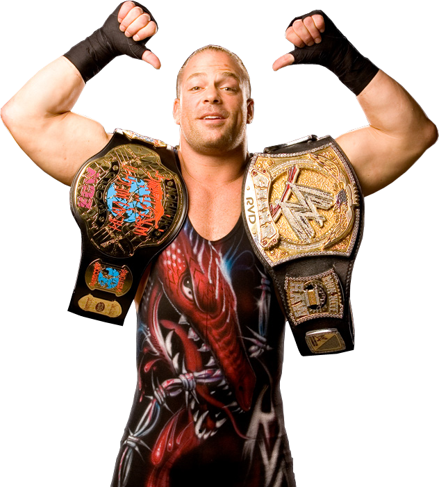 Ecw Png - Rvd Ecw And Wwe Champion (632x701), Png Download